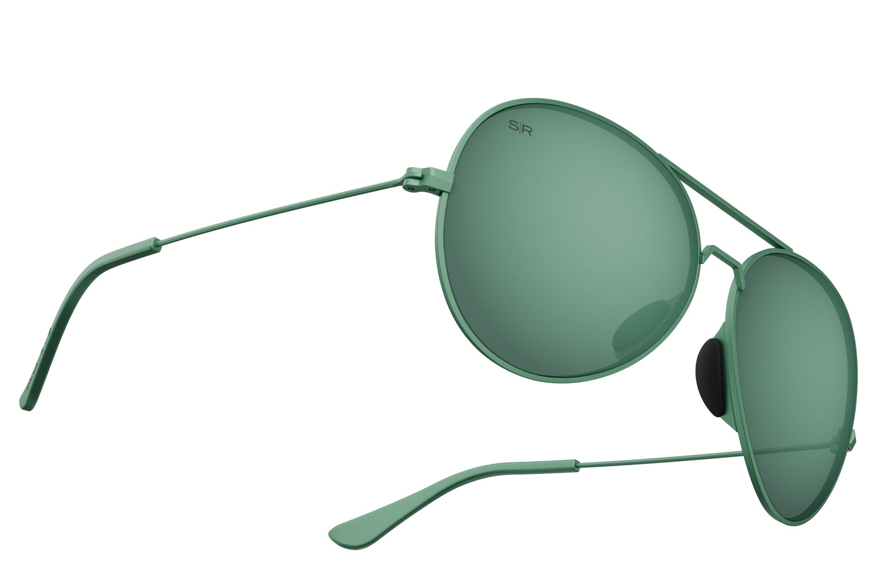 Tangle Free Aviator   Agave Polarized