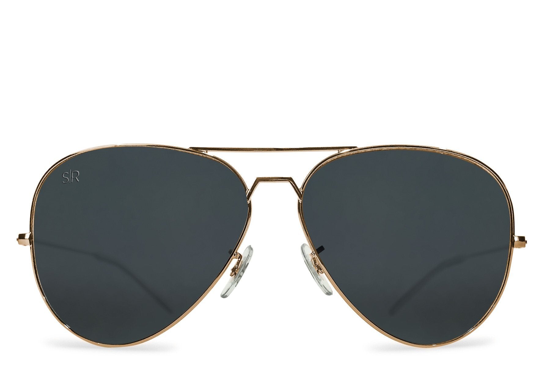 Aviator Black Gold Polarized
