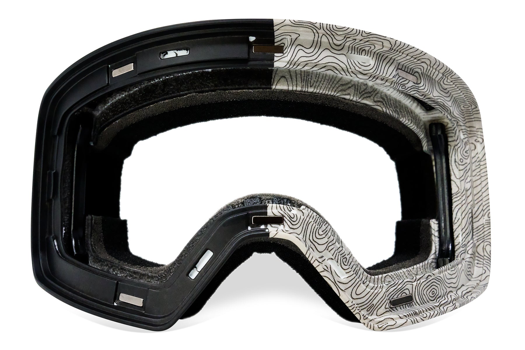 Alternative view of Frontier Snow Goggle   Stealth Terrain Magnetic Frame + Strap (Lens Not Included)