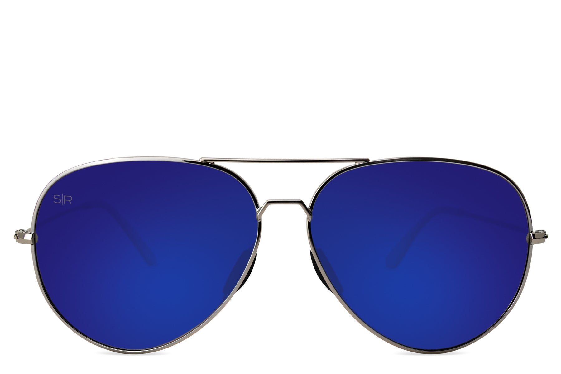 Alternative view of Tangle Free Aviator   Liberty Blue Polarized