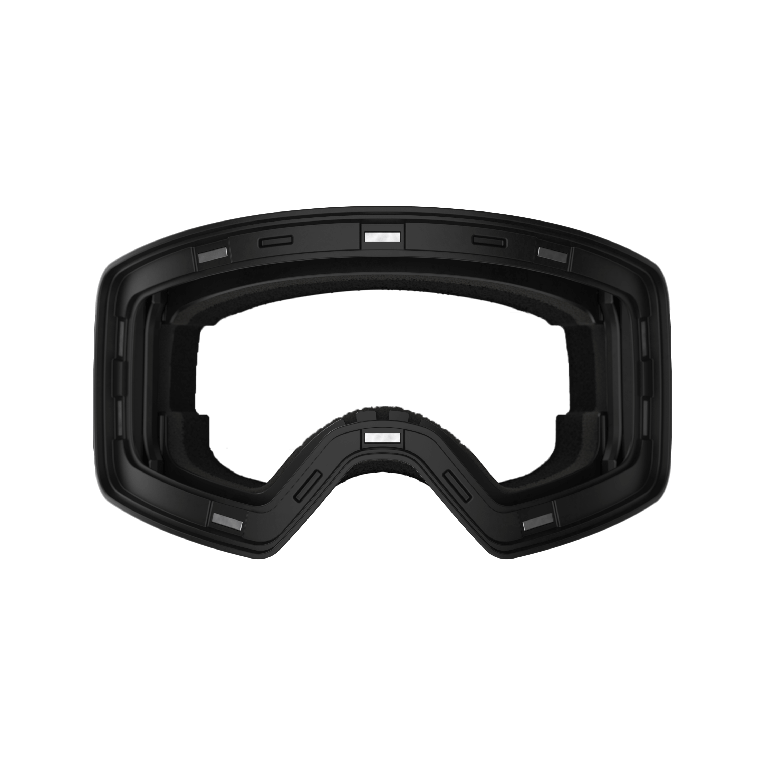 Alternative view of Frontier Snow Goggle   Black Magnetic Frame + Strap (Lens Not Included)   Customize