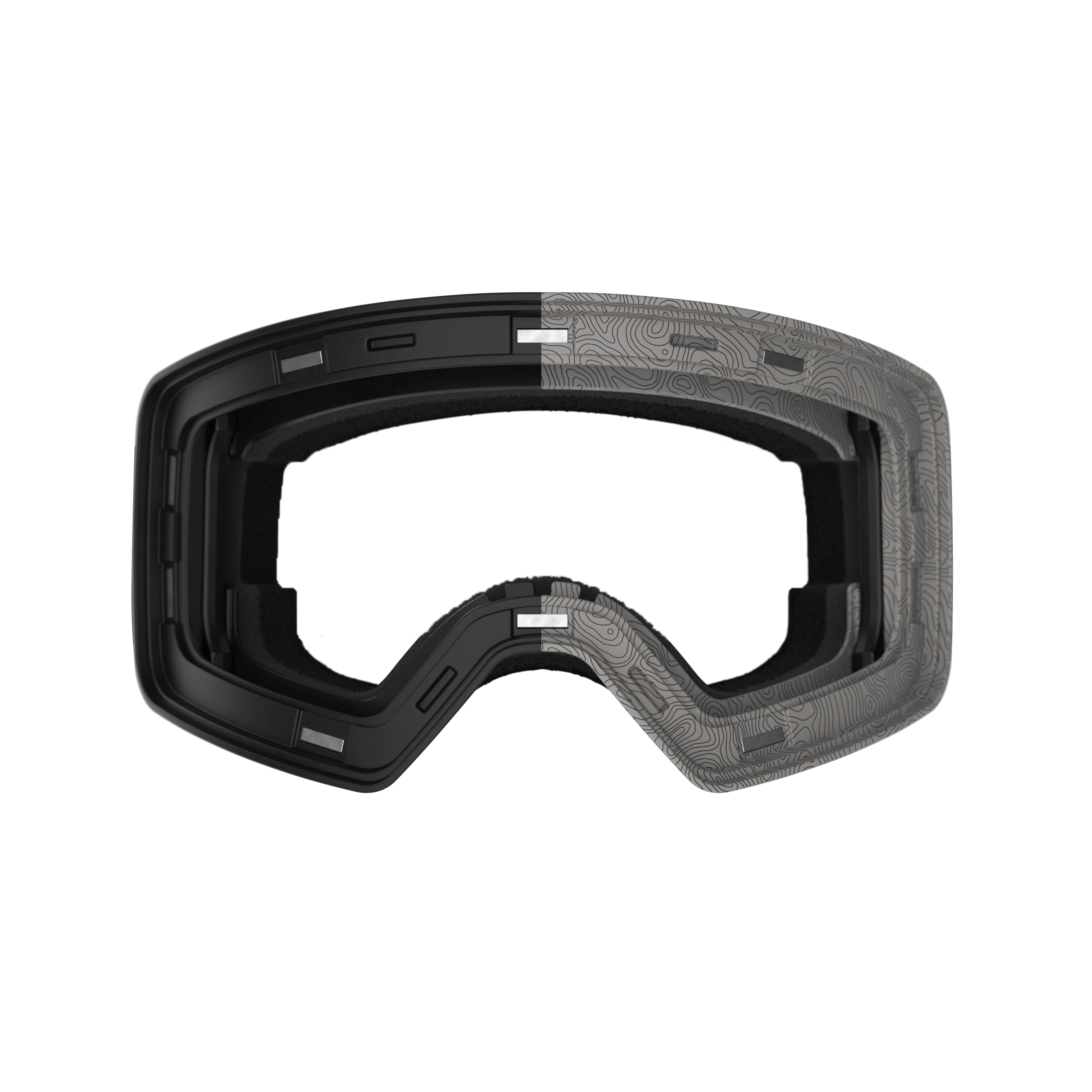 Alternative view of Frontier Snow Goggle   Stealth Terrain Magnetic Frame + Strap (Lens Not Included)