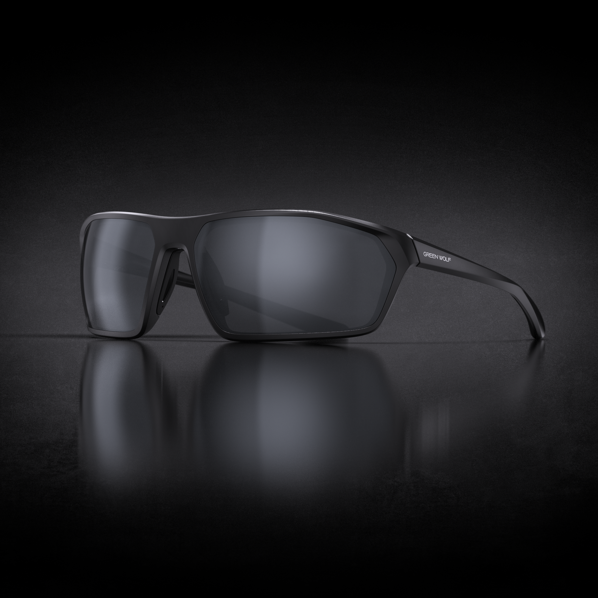 Green Wolf Ace   Blackout