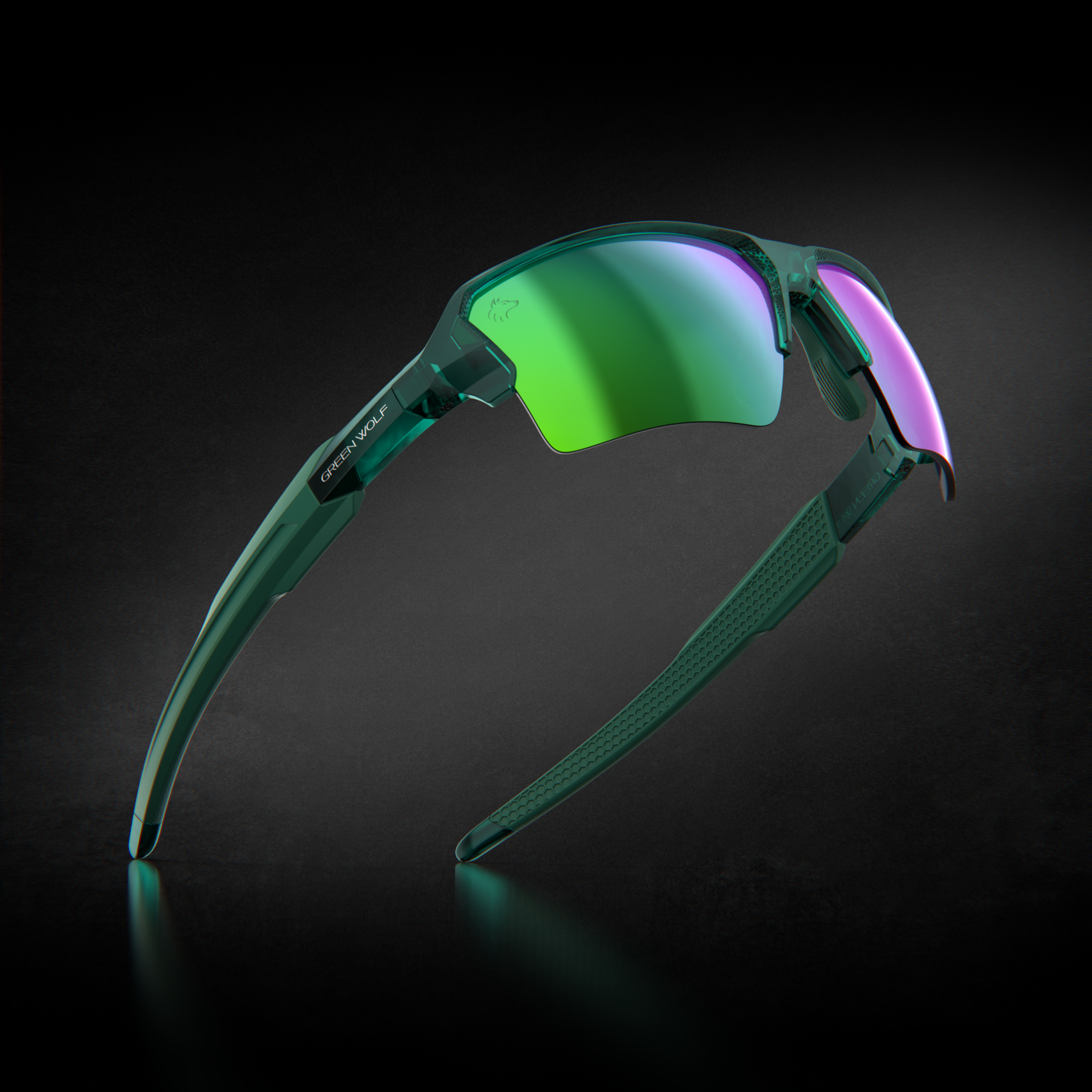 Alternative view of Green Wolf Vapor   Bermuda Green