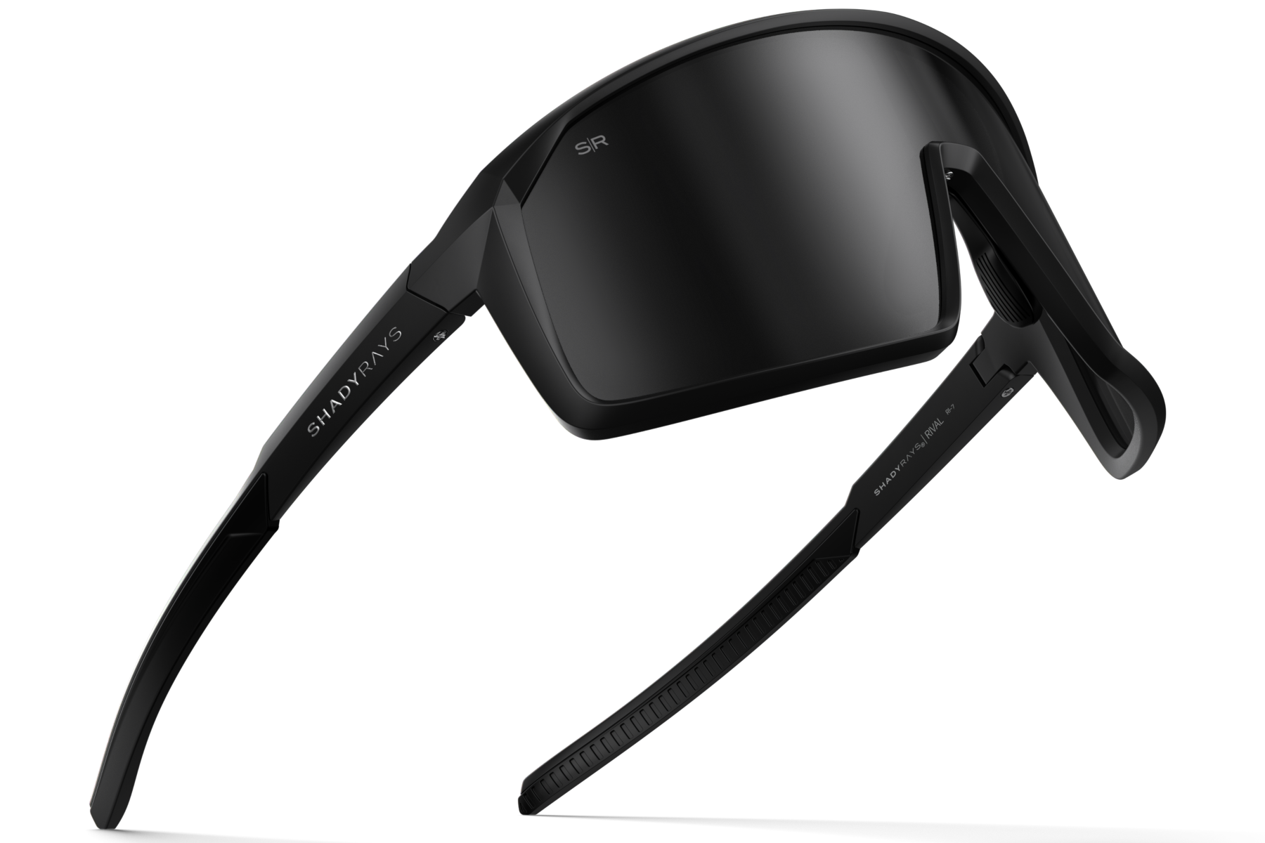 Rival Matte Black   Black Polarized