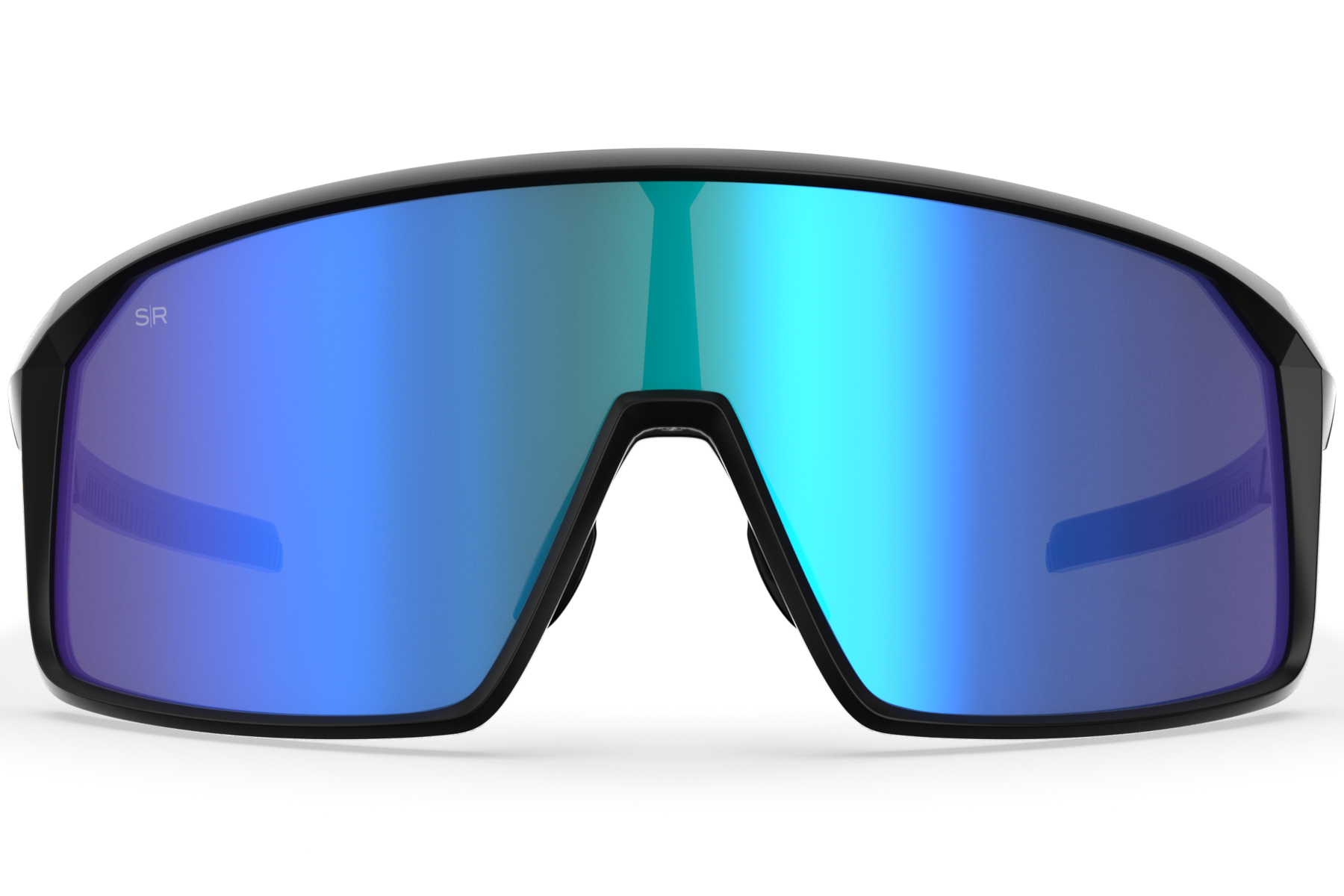 Alternative view of Rival Matte Black   Glacier Polarized