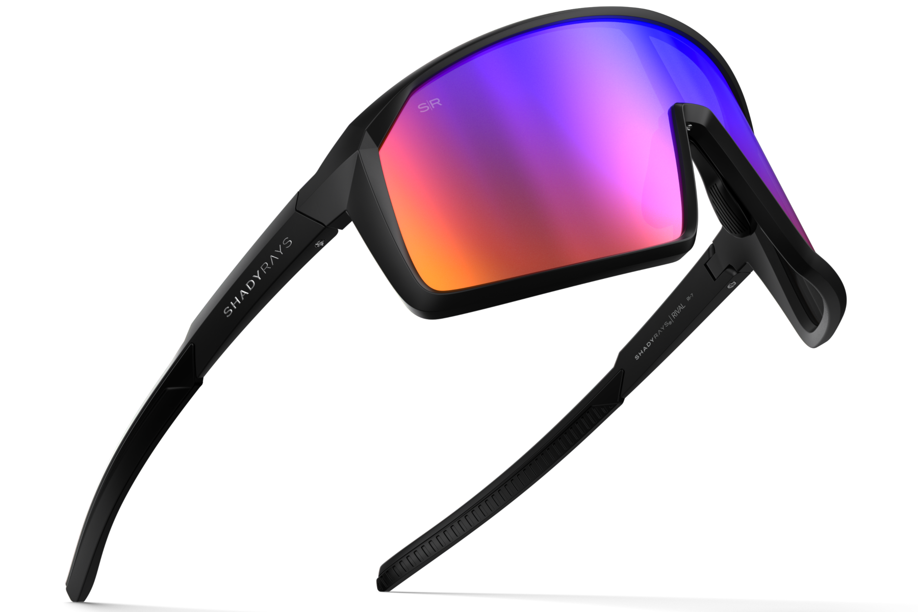 Rival Matte Black   Mirage Polarized