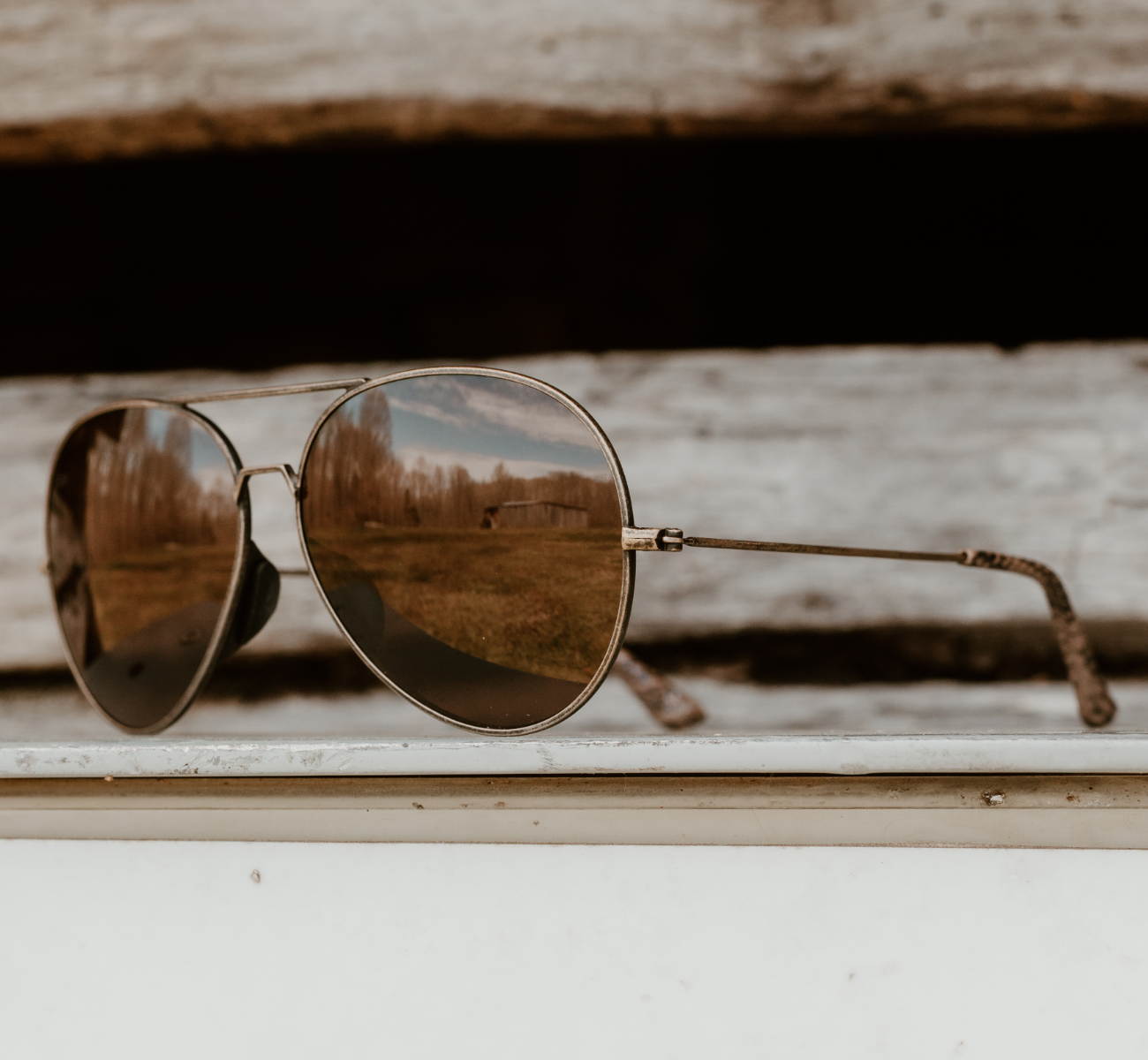 Tangle Free Aviator Snakeskin Polarized - Image 6